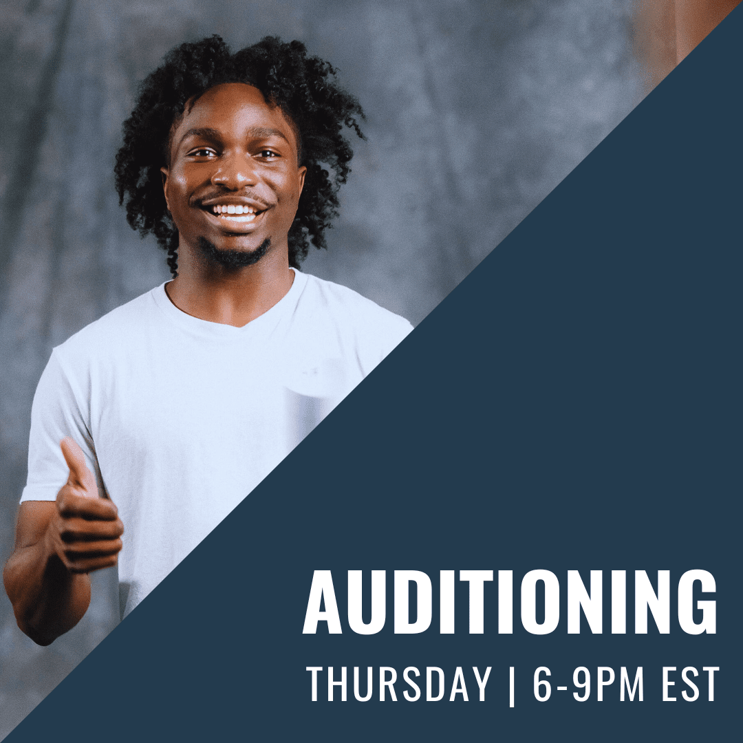 Auditioning – In Studio – Thursday
