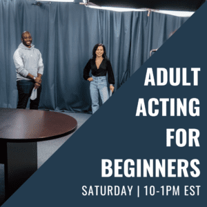 Acting for Beginners with Daniel Baumander - In Studio - Saturday